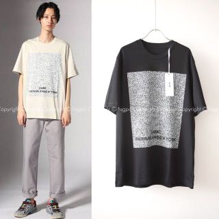 ジルサンダー(Jil Sander)のOAMC テレビスクリーン オーバーサイズ Tシャツ カットソー トップス(Tシャツ/カットソー(半袖/袖なし))