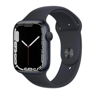 アップル(Apple)の【値下げ新品未開封】Apple Watch 7 GPSモデル45mmミッドナイト(腕時計(デジタル))