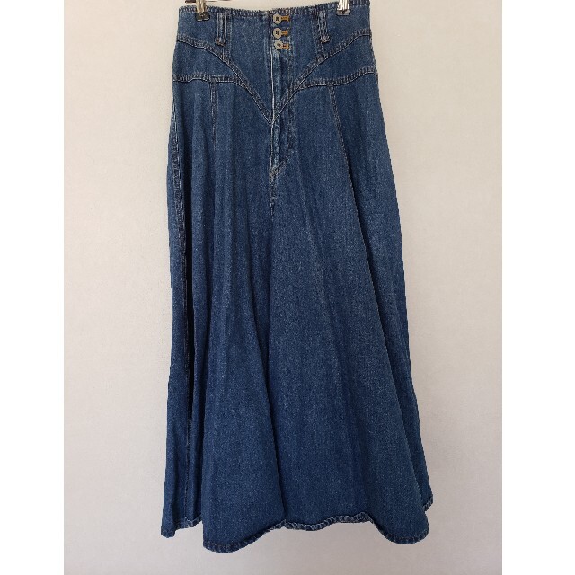 ⭐日本製デニムスカート⭐ レディースのスカート(ロングスカート)の商品写真