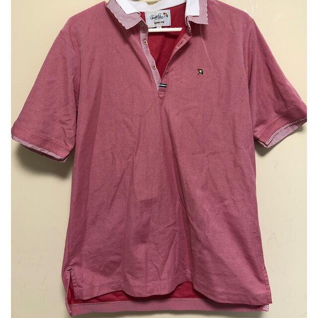 Arnold Palmer(アーノルドパーマー)の（値下げ）アーノルドパーマー メンズ ポロシャツ レッド メンズのトップス(ポロシャツ)の商品写真