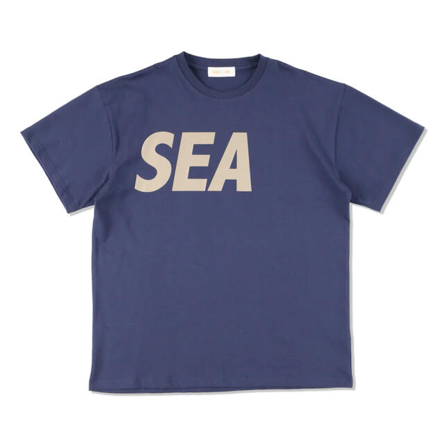 45%割引 トップ WIND AND SEA - WINDANDSEA Tシャツ ロゴ ネイビー L ...