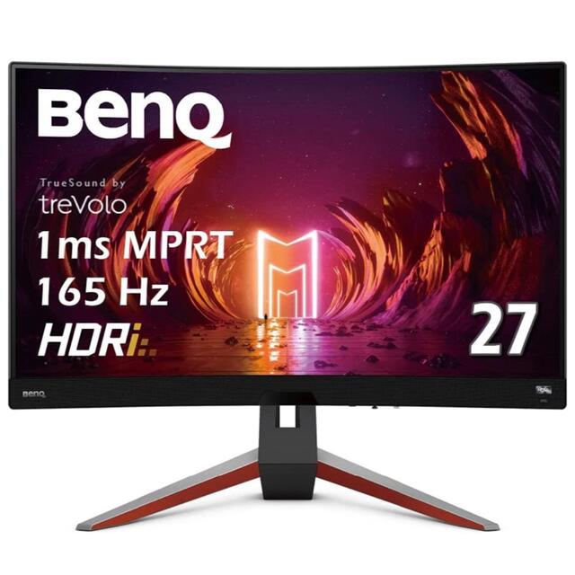 【最安価格】BenQ MOBIUZ EX2710R スマホ/家電/カメラのPC/タブレット(ディスプレイ)の商品写真