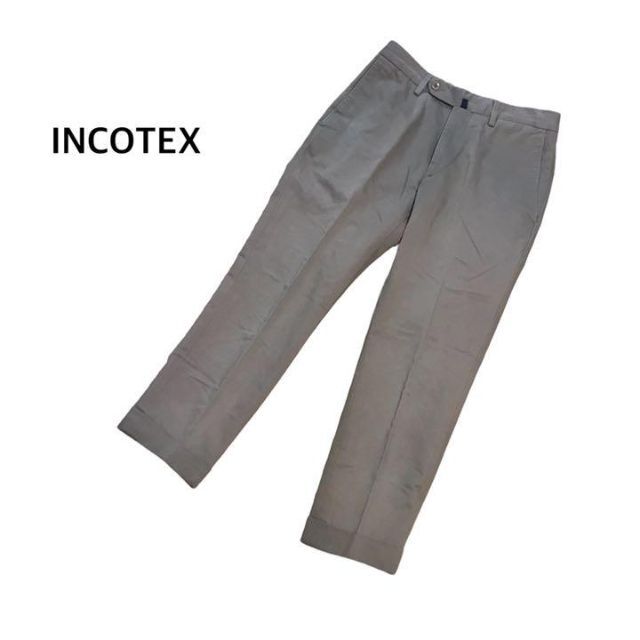 INCOTEX - INCOTEX インコテックス クロップド パンツ レディス 