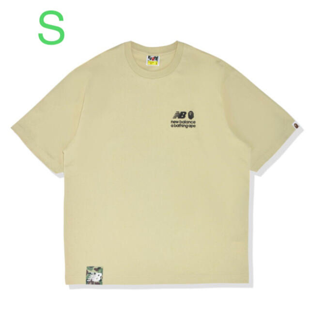 A BATHING APE - BAPE X NEW BALANCE - APE HEAD TEEコラボTシャツの