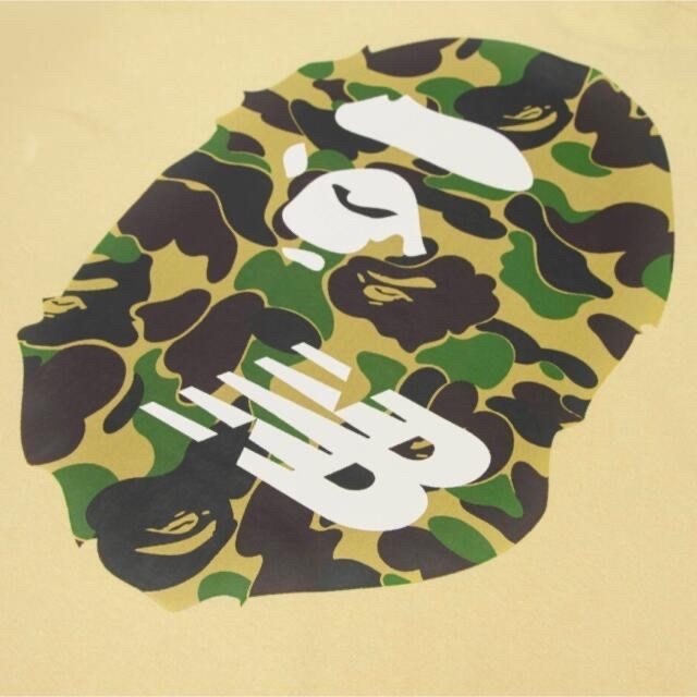 A BATHING APE - BAPE X NEW BALANCE - APE HEAD TEEコラボTシャツの