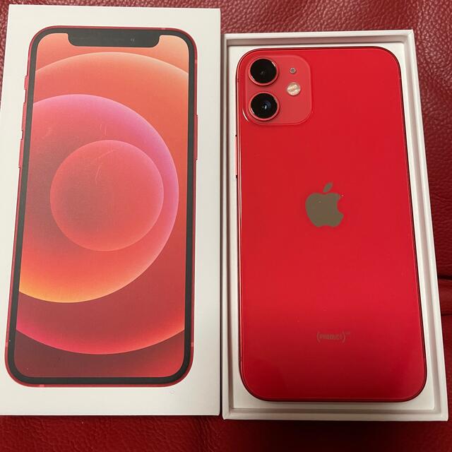 美品】Apple iPhone12 128GB RED 赤 SIMフリー-