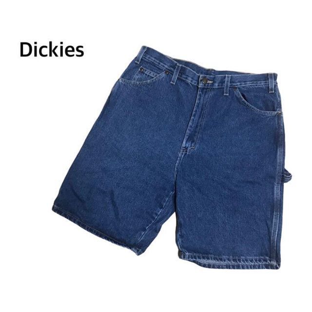 Dickies(ディッキーズ)の美品 Dickies ディッキーズ ハーフパンツ ショートパンツ デニム 男女 レディースのパンツ(ショートパンツ)の商品写真