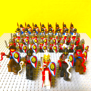 レゴ(Lego)のレゴ　正規品　ロイヤルナイト軍団　兵士　城(知育玩具)