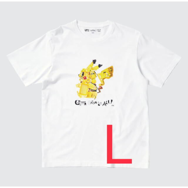 UNIQLO(ユニクロ)のユニクロ ポケモン ピカチュウ Tシャツ L メンズのトップス(Tシャツ/カットソー(半袖/袖なし))の商品写真
