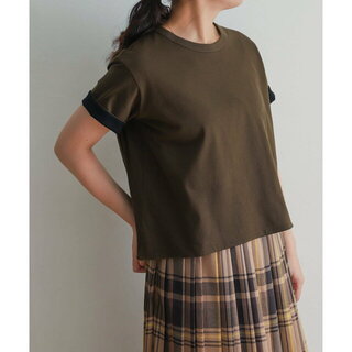 アーバンリサーチドアーズ(URBAN RESEARCH DOORS)の【brown×blk】mizuiro ind reversible t-shirts(カットソー(長袖/七分))