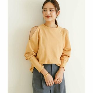 アーバンリサーチ(URBAN RESEARCH)の【ORANGE】カットアウトデザインカットソー(カットソー(長袖/七分))