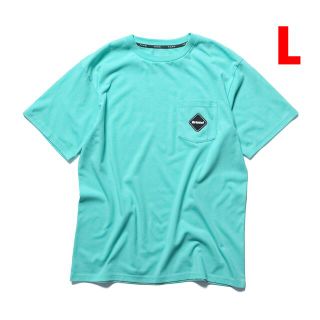 エフシーアールビー(F.C.R.B.)のL FCRB VERTICAL LOGO POCKET TEE ライトブルー(Tシャツ/カットソー(半袖/袖なし))