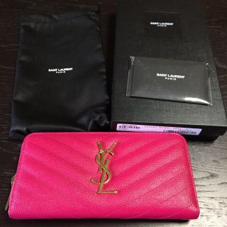 サンローラン(Saint Laurent)のりえぽん様 1/30までお取り置き‼︎ SAINT LAURENT 長財布 (財布)