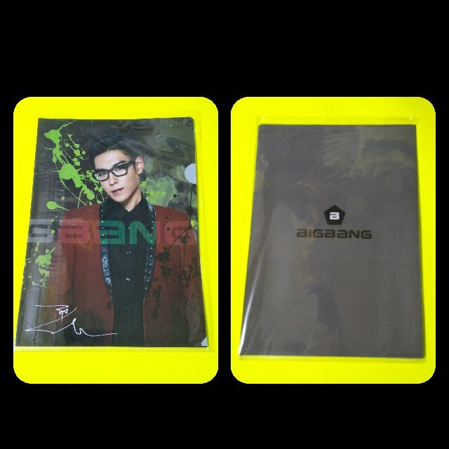 BIGBANG 直筆サイン入りクリアファイル - 通販 - gofukuyasan.com