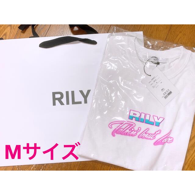 新品 今市隆二 さん 着用 完売 ♡ RILY TBL Logo Tシャツ 最旬ダウン