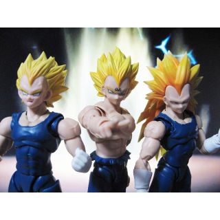 S.H.Figuarts サイズ 激レア ベジータ 超サイヤ人 ３体セット(アニメ/ゲーム)