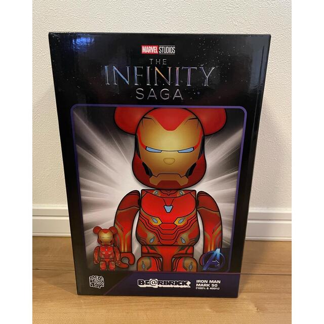 BE@RBRICK IRON MAN MARK50 100%&400%