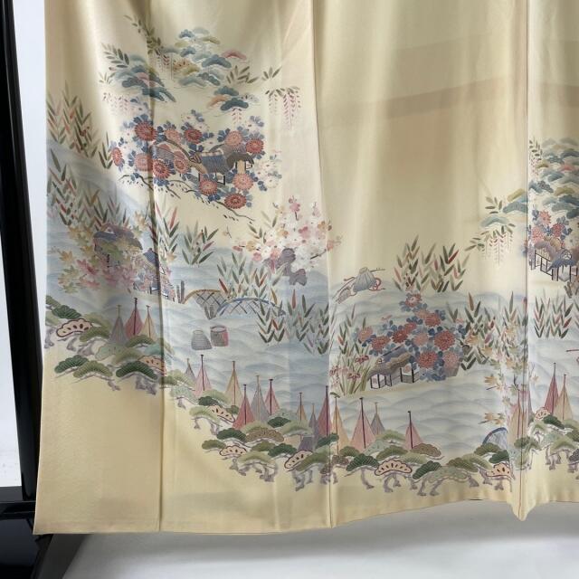 訪問着 美品 名品 161cm 66cm 正絹