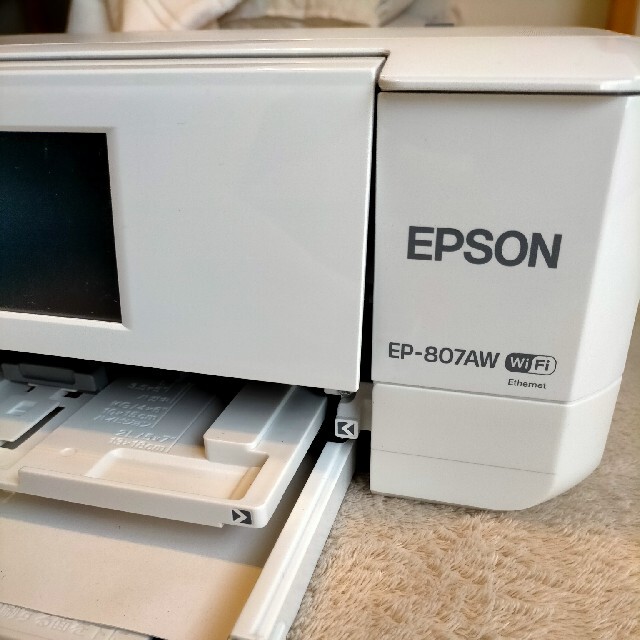 PC周辺機器EPSON　プリンター　EP-807AW