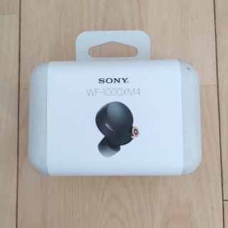 ソニー(SONY)の【新品】SONY フルワイヤレスイヤホン ブラック WF-1000XM4 BM(ヘッドフォン/イヤフォン)