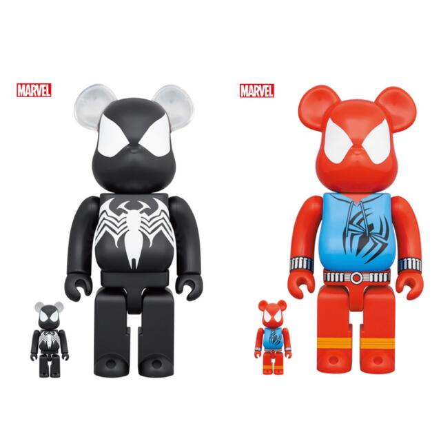 BE@RBRICK SPIDER-MAN BLACK & SCARLETその他