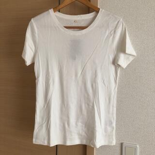 Tシャツ　白　新品未使用　Lサイズ(Tシャツ(半袖/袖なし))