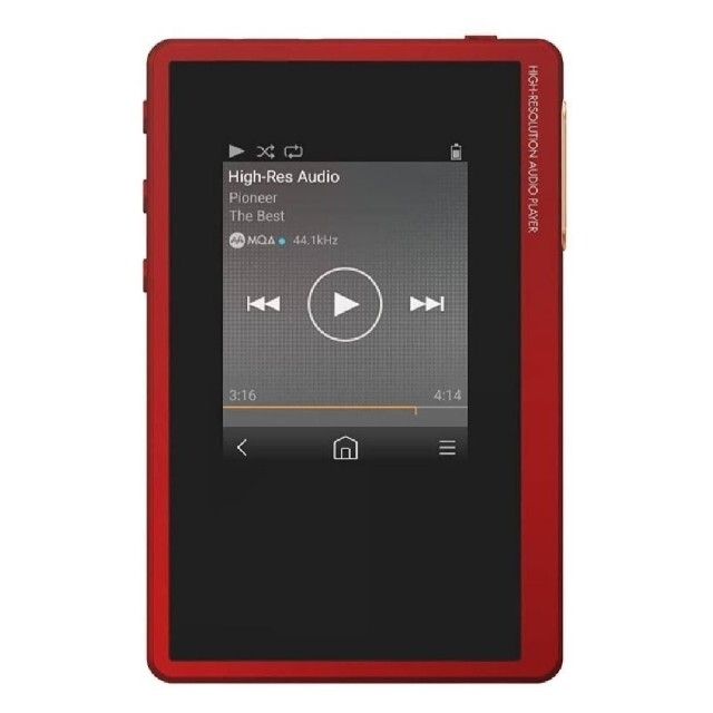 Pioneer(パイオニア)の新品未開封 Pioneer private XDP-20レッドハイレゾ対応 スマホ/家電/カメラのオーディオ機器(ポータブルプレーヤー)の商品写真