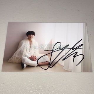 BTS ジョングク 直筆サイン「BTS EXHIBITION」公式写真の通販 BTS ジョングク 直筆サイン「BTS EXHIBITION」公式写真の通販