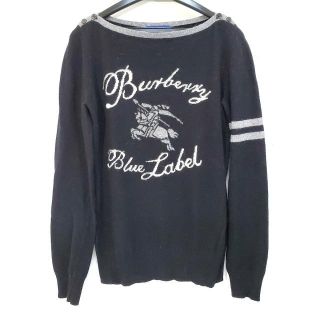 バーバリーブルーレーベル(BURBERRY BLUE LABEL)のバーバリーブルーレーベル 長袖セーター 38(ニット/セーター)