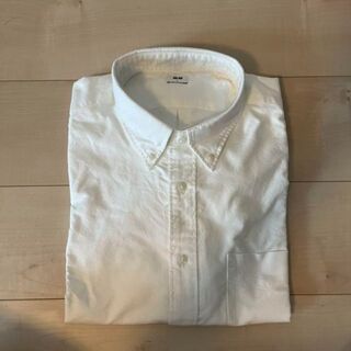 ユニクロ(UNIQLO)の新品未使用 UNIQLO ワイシャツ 長袖(Tシャツ/カットソー(七分/長袖))