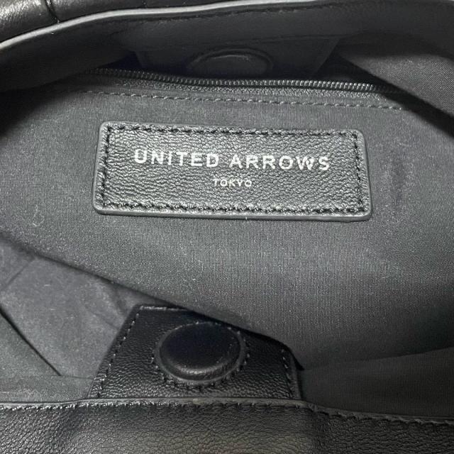 UNITED ARROWS(ユナイテッドアローズ)のユナイテッドアローズ ハンドバッグ - 黒 レディースのバッグ(ハンドバッグ)の商品写真