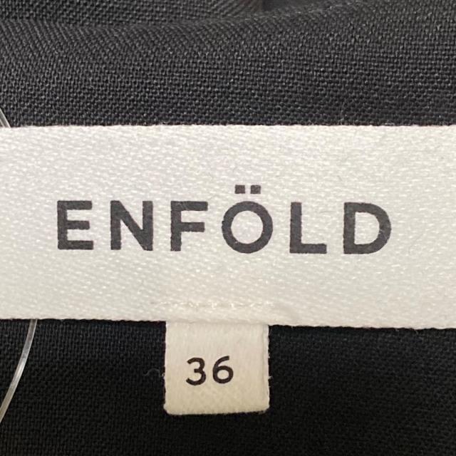 ENFOLD(エンフォルド)のエンフォルド パンツ サイズ36 S美品  - 黒 レディースのパンツ(その他)の商品写真