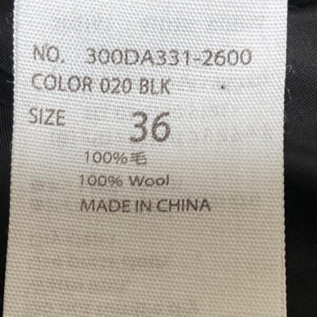ENFOLD(エンフォルド)のエンフォルド パンツ サイズ36 S美品  - 黒 レディースのパンツ(その他)の商品写真