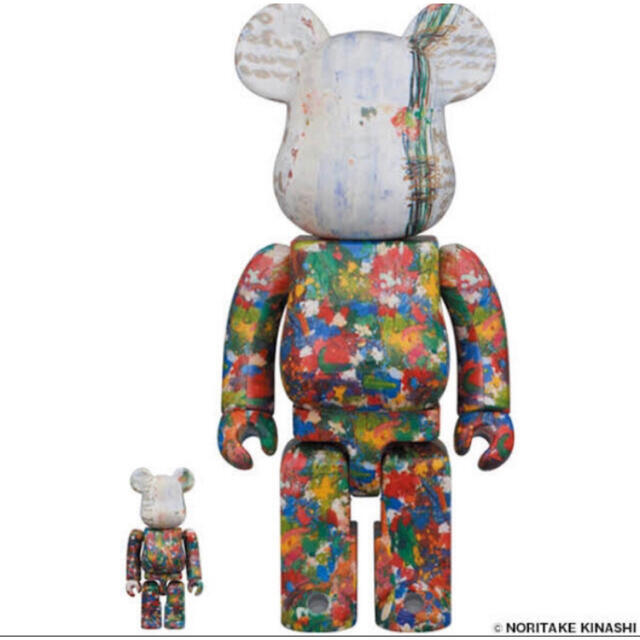 MEDICOM TOY - 【新品未開封】 BE@RBRICK 木梨憲武　《感謝》100％ &400%
