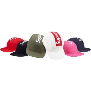 supreme Top Stripe Camp Cap