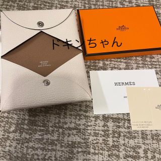 エルメス(Hermes)のエルメス カルヴィ ヴェルソ 新品(名刺入れ/定期入れ)