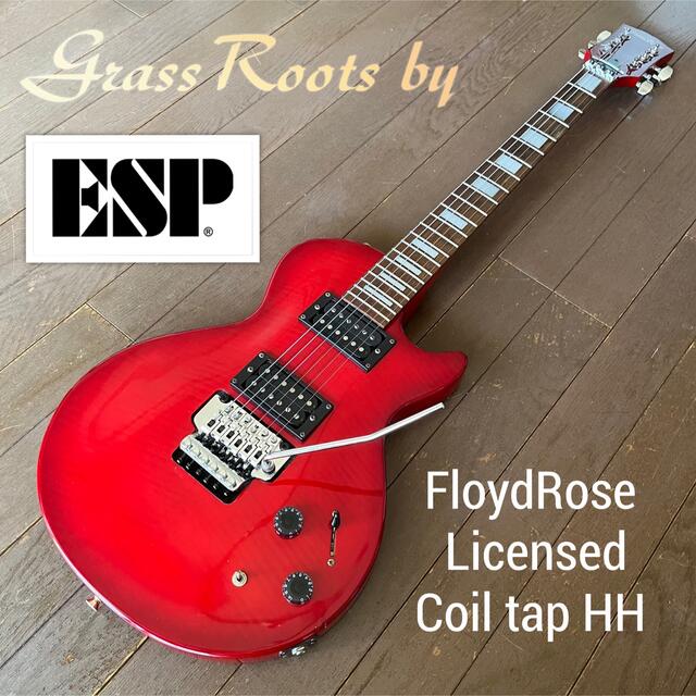 【FloydRoseLicensed】 GrassRoots G-LP-49QM