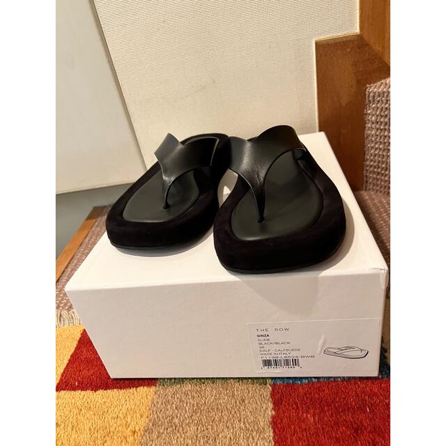 超歓迎 - Drawer THEROW ザロウ ギンザ サンダル ブラック GINZA
