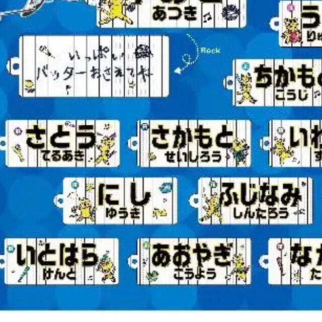 タイガース　ひらがなキーホルダー　佐藤輝明 スポーツ/アウトドアの野球(記念品/関連グッズ)の商品写真