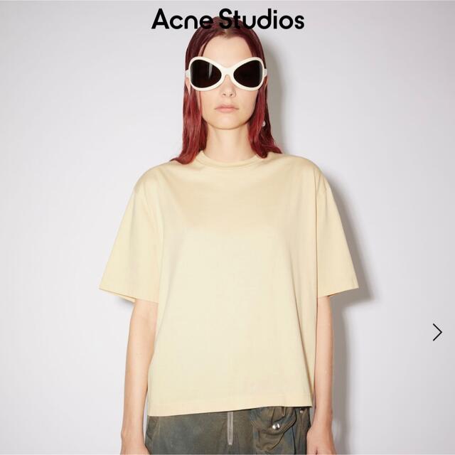 Acne Studios(アクネストゥディオズ)のAcne studios アクネストゥディオズ トップス  クルーネックTシャツ レディースのトップス(Tシャツ(半袖/袖なし))の商品写真