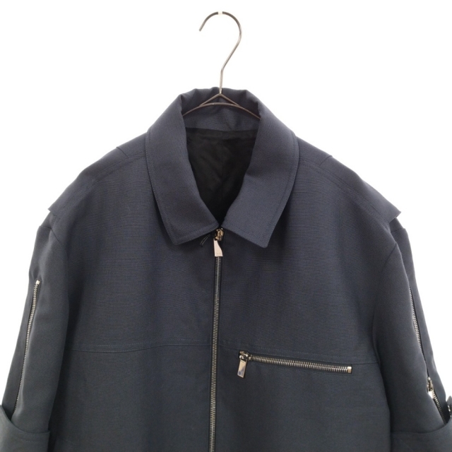 DIOR ディオール 20SS 023C409A4441 クロップドジップアップ半袖シャツ