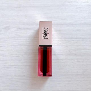 イヴサンローランボーテ(Yves Saint Laurent Beaute)のルージュピュールクチュールヴェルニウォーターグロウ　202(口紅)