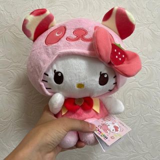 ハローキティ(ハローキティ)の新品★ ハローキティ　キティ　キティちゃん　ぬいぐるみ　ポップアイス　パンダ　　(ぬいぐるみ)