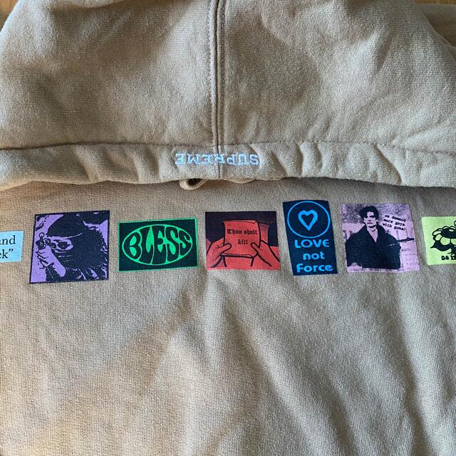 supreme  bless hooded sweatshirt