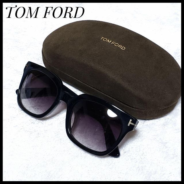 美品♡ TOM FORD サングラス TF211 01A ブラック 【お買得