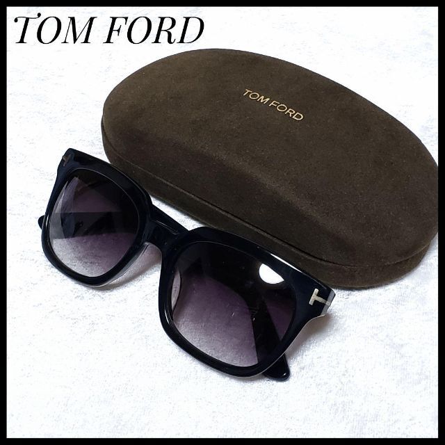 美品♡ TOM FORD サングラス TF211 01A ブラック - サングラス/メガネ