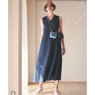 新品Mila Owen デニムワンピース【ウォッシャブル】