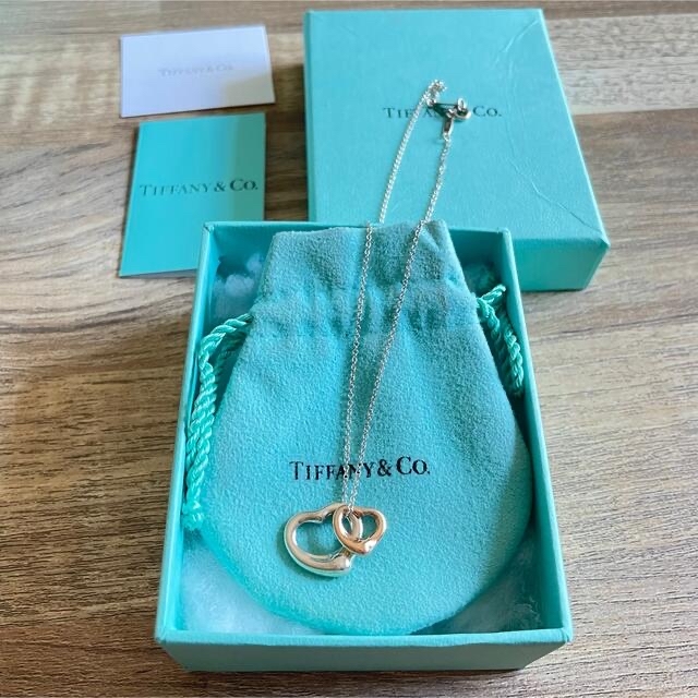 Tiffany ティファニー ネックレス オープンハート - ネックレス