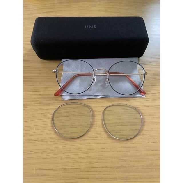 JINS(ジンズ)のJIN sメガネ レディースのファッション小物(サングラス/メガネ)の商品写真