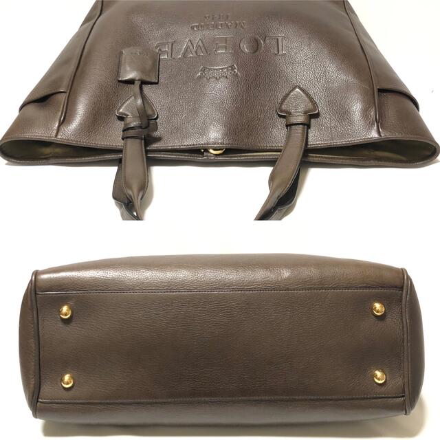 【極美品】LOEWE ロエベ　ヘリテージ　ハンドバッグ　レザートートバッグ